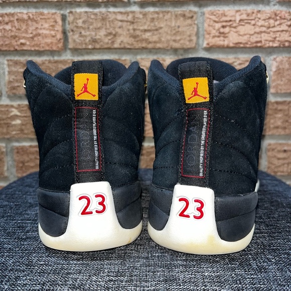 Nike Other - Nike Air Jordan 12 Retro Reverse Taxi 2019 Youth 6.5